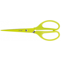 Milan Tijeras Oficina Acid con Cuchilla de Acero Inoxidable. Amarillo