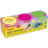 Jovi Soft Dough Blandiver Estuche de 3 Botes Colores Neon