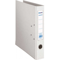 Archivador FOLIO, lomo Estrecho, con ollao, rado, tarjetero y compresor. Blanco