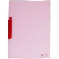 Dohe Dossier con Pinza Pivotante A4 Plastico de 450 Micras. Rojo