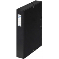 Caja Carpeta de Proyectos de 5 cm de lomo. Negro