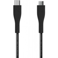 Aisens Cable USB 2.0 3A - USB-C Macho a MicroUSB Macho - 2m - Negro