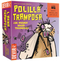 La Polilla Tramposa Juego de Cartas - Tematica Insectos/Humor - De 3 a 5 Jugadores - Edad desde 7 Años - Duracion 30min