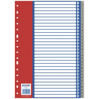 Separadores plastico 1-31 FOLIO - 120 Micras - Multitaladro de 16 Perforaciones - Bolsa Autoadhesiva Individual. 