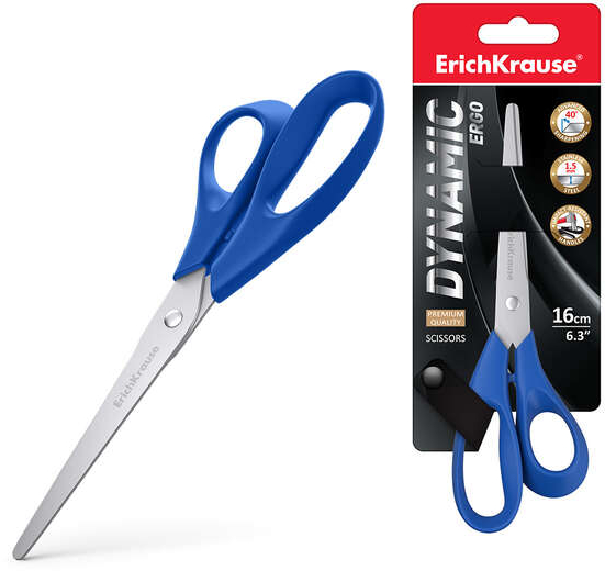 Erichkrause Tijeras Dynamic. Colores surtidos