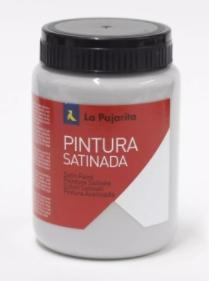 Imagen extra Pintura acrilica L-40 Gris 35ml La Pajarita Latex satinada