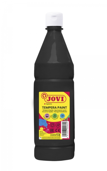 TEMPERA LIQUIDA JOVI ESCOLAR 1000 ML NEGRO