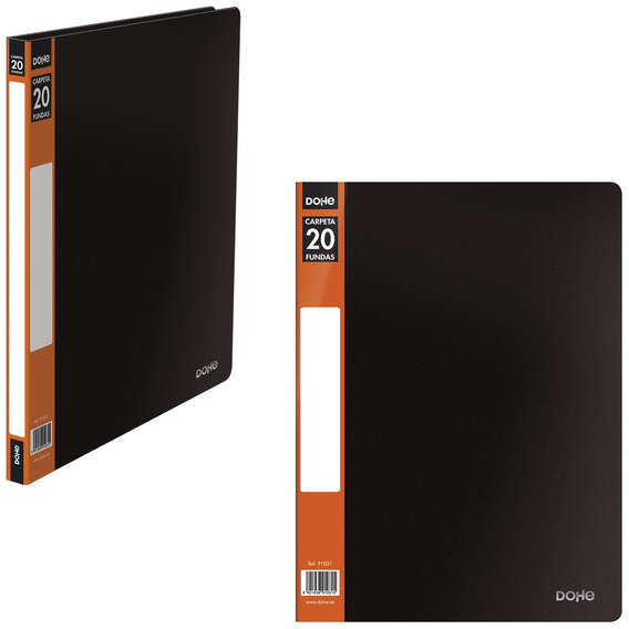 Dohe Carpetas con Fundas Din A4 