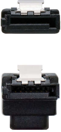 Imagen extra Cable Datos SATA Acodado con presillas 50cm