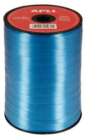 Apli Rollo de Cinta para Envolver Regalos de 7mm x 500m - Azul