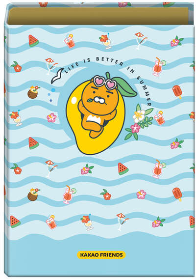 Dohe Kakao Friends Summer Holiday Carpeta de 4 Anillas Folio