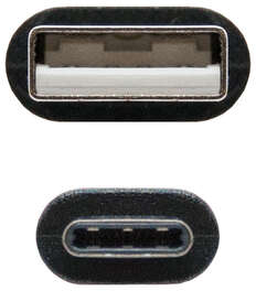 Imagen extra Nanocable Cable USB 2.0 3A USB-C Macho a USB-A Macho 3m