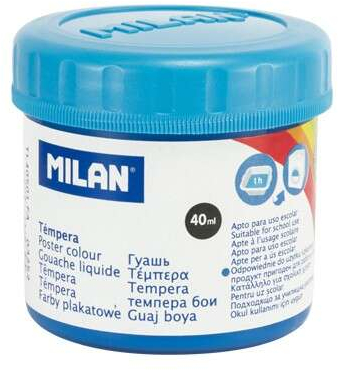 Tempera Milan 40ml Cyan