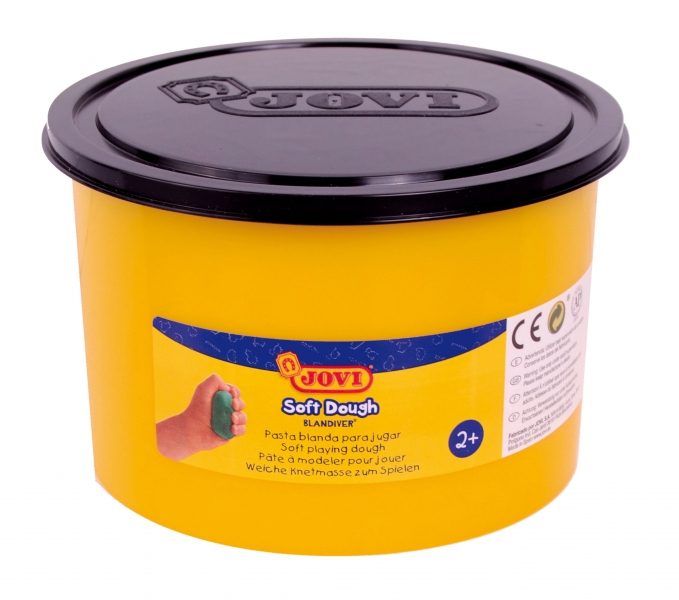 Jovi Soft Dough Blandiver Bote de 460gr Negro