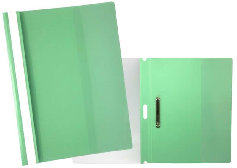 Dossier con fastener A4 en Polipropileno ECONOMICO. Verde
