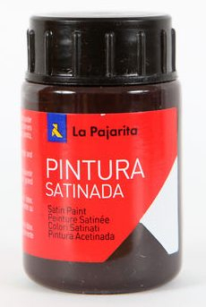 Imagen extra Pintura acrilica L-32 Castaña 35ml La Pajarita Latex satinada