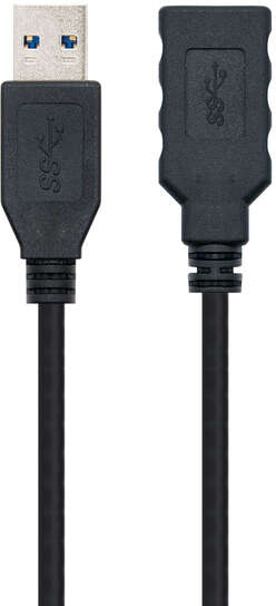 Imagen extra Nanocable Cable USB 3.0 USB-A Macho-Hembra 3m