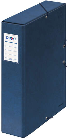 Caja Carpeta de Proyectos de 7cm de lomo. Azul