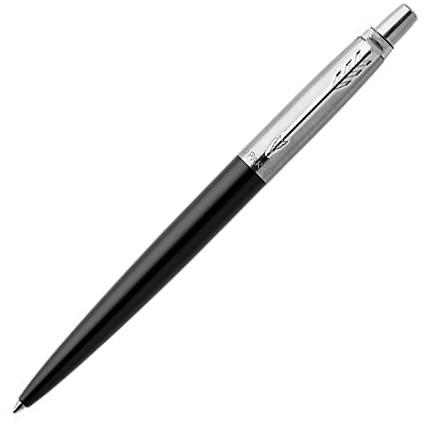 PARKER BOLÍGRAFO JOTTER BOND STREET BLACK TINTA AZUL CUERPO NEGRO/ACERO
