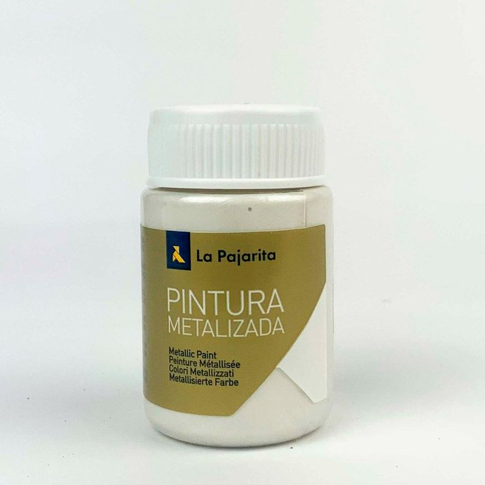 Pintura metalizada La Pajarita ME-13 Blanco nacar 35ml