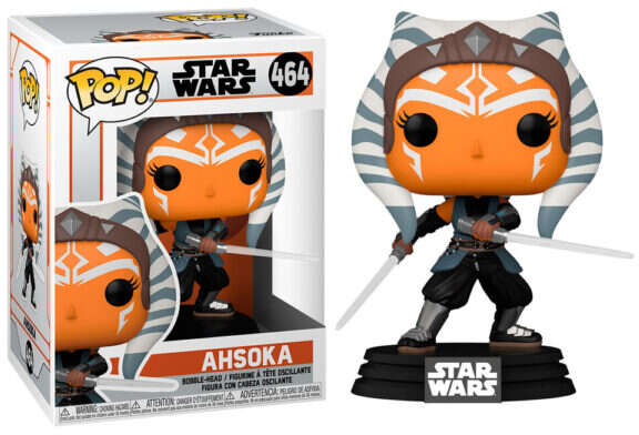 Funko Pop Star Wars The Mandalorian Ahsoka con Sables