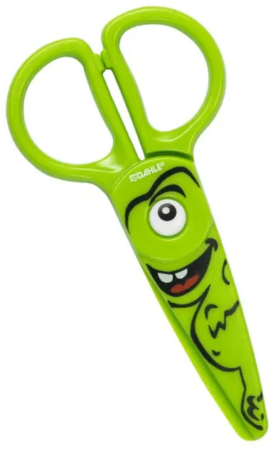 Dahle 54678 Kids Tijeras Infantiles 12cm para los mas Pequeños. Verde