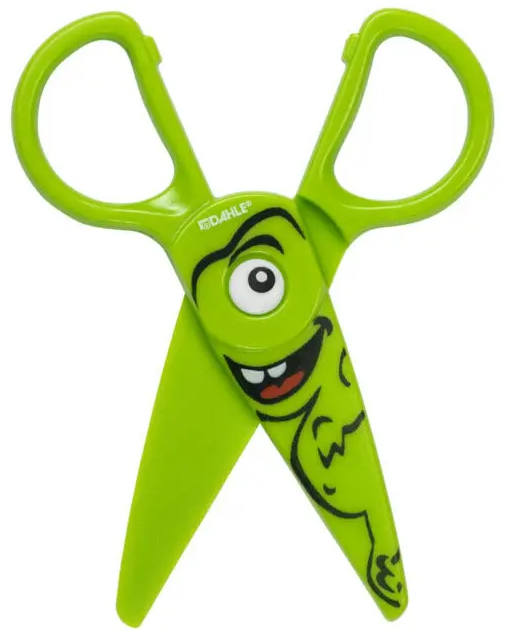 Imagen extra Dahle 54678 Kids Tijeras Infantiles 12cm para los mas Pequeños. Verde