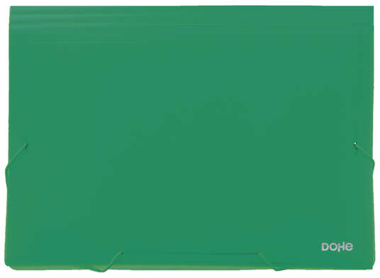 Carpeta clasificadora A4 de 13 separadores. Verde