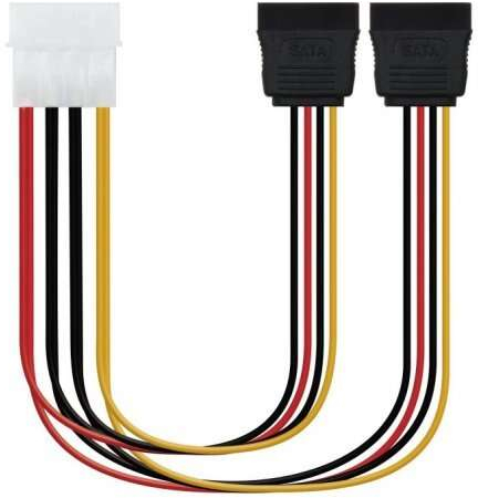 Cable SATA Alimentacion 5.25