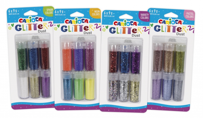 Imagen extra Carioca Glitter Dust Pack de 6 Colores