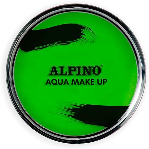 Alpino Aqua Make-up Polvera de Maquillaje Facial Acuarelable. Verde