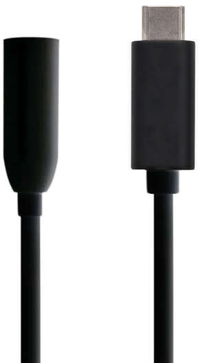 Imagen extra Aisens Conversor USB-C a Audio - Frecuencia de Muestreo 384KHz 32Bit - USB-C Macho a Jack 3.5 Hembra - 15cm - Negro