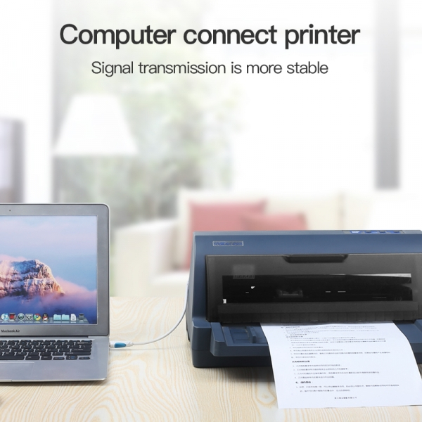 Imagen extra Vention Cable USB 2.0 Macho a USB-B Macho para Impresora - 2m - 480mbps - Negro