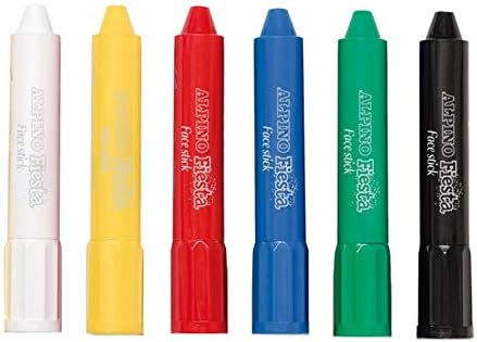 Imagen extra Alpino Fiesta Face Stick Pack con 6 Barritas de Pintura Facial