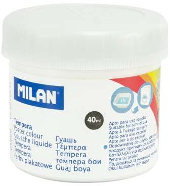 Tempera Milan 40ml Blanco