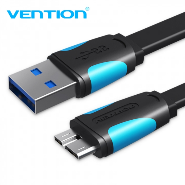 Vention Cable USB 3.0 Macho a MicroUSB Macho - 50cm - Azul y Negro