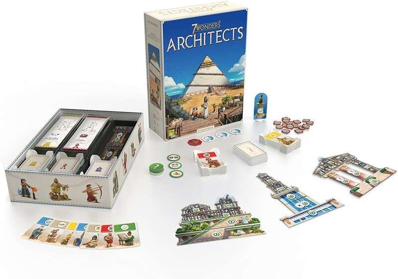 Imagen extra 7 Wonders Architects Juego de Cartas - Tematica Historia - De 2 a 7 Jugadores - Edad desde 8 Años - Duracion 25min