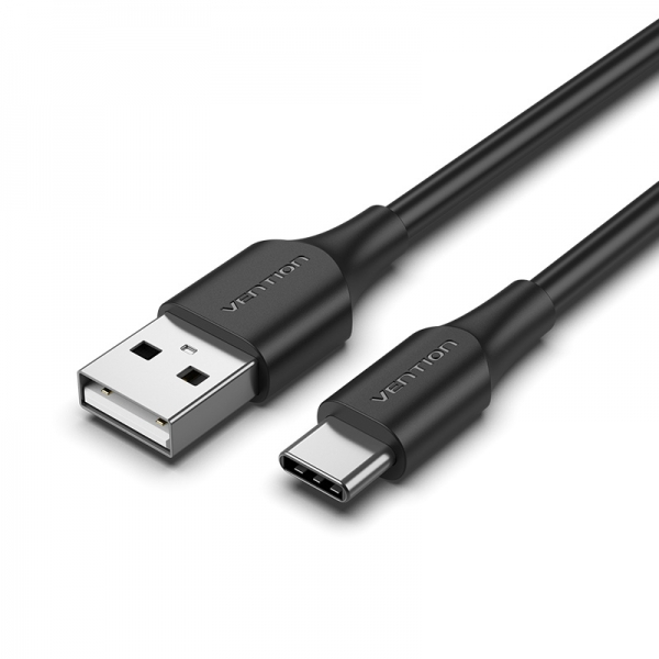 Imagen extra Vention Cable USB-A Macho a USB-C Macho - 1m - 3A - 60W - 480Mbps - Negro