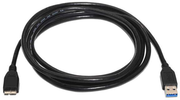 Imagen extra Aisens Cable USB 3.0 - USB-A Macho a MicroUSB Macho - 1 metro - Negro