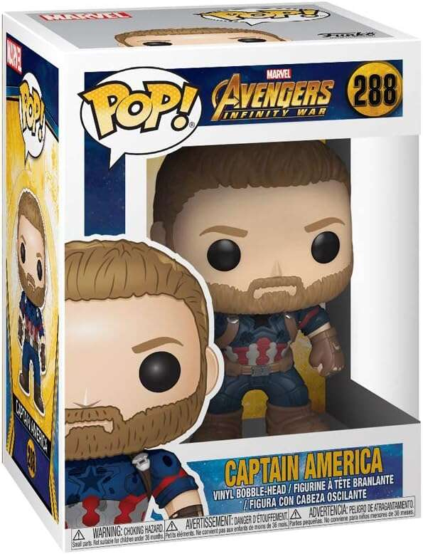 Imagen extra Funko Pop Marvel Avengers Infinity War Capitan America