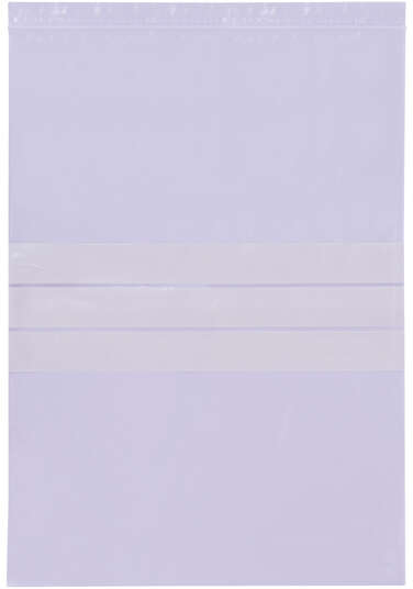 Apli Pack de 100 Bolsas con Zip Auto Cierre 250 x 350mm - Uso Alimenticio