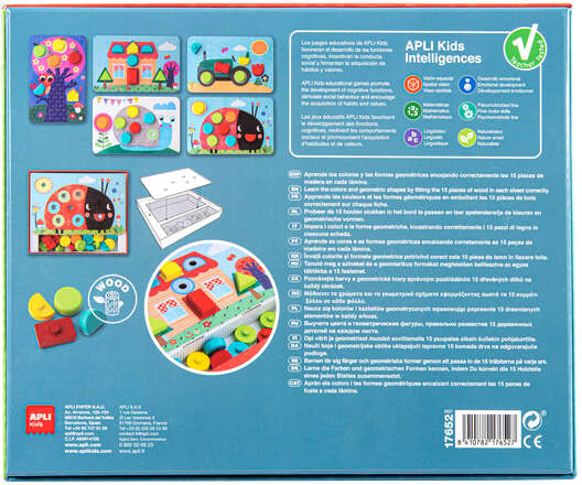 Imagen extra Apli Mosaico Educativo de Madera