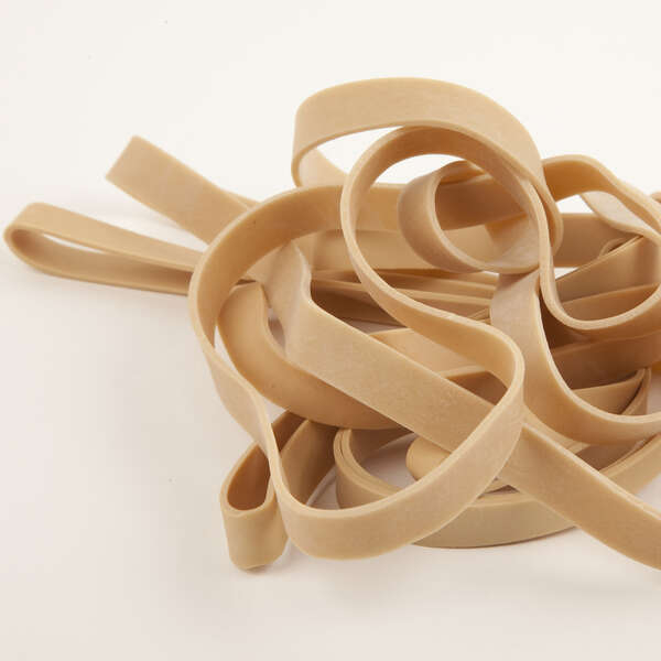 Imagen extra Gomas elasticas 16cm (5mm ancho). Caja 100 gramos