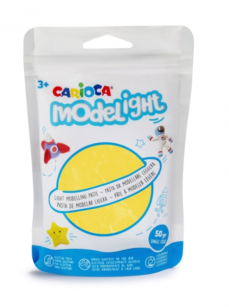 Carioca Modelight Pasta de Moldear Super Ligera  Amarillo