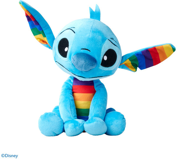 PELUCHE STITCH RAINBOW 25 CM