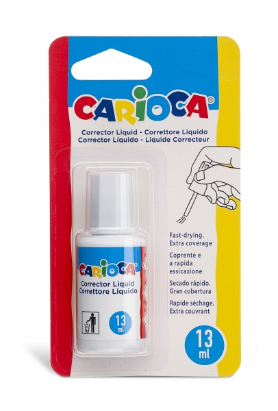 Carioca Corrector Liquido. Bote 13ml
