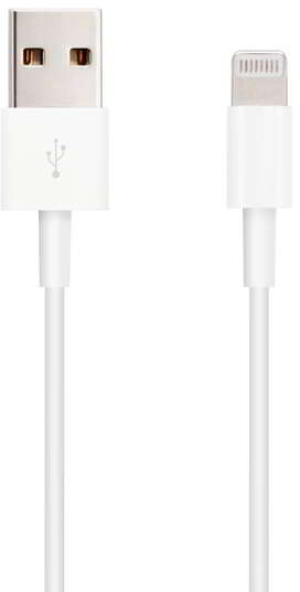 Imagen extra Cable USB-A 2.0 Macho a Lightning Macho 1 metro. Blanco