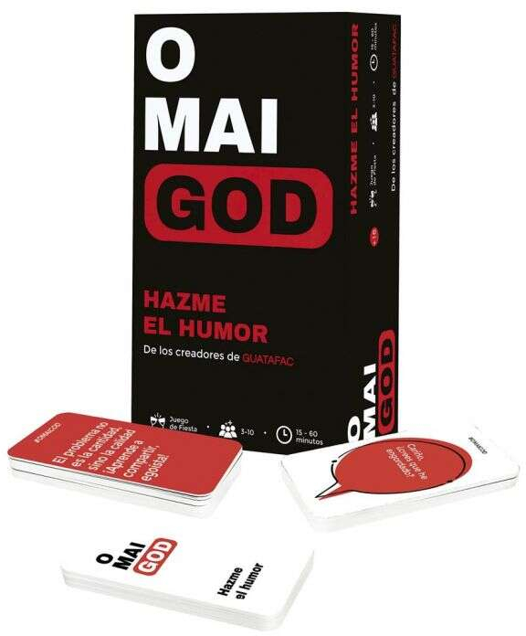 Imagen extra Omaigod Juego de Cartas - Tematica Preguntas y Respuestas/Abstracto - De 3 a 8 Jugadores - Edad desde 18 Años - Duracion 15-60min
