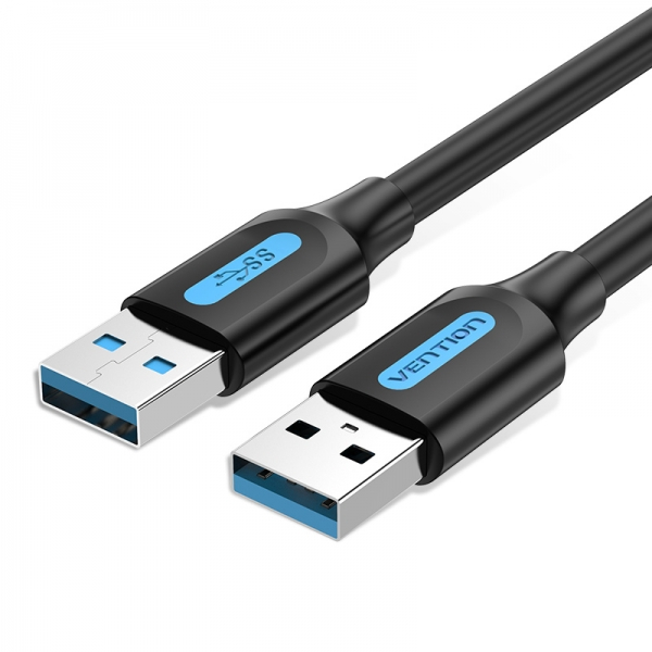 Imagen extra Vention Cable USB 3.0 Macho a USB Macho - 1m - Negro