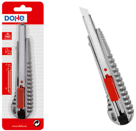 Cutter de Acero Inoxidable. Cuter Dohe 